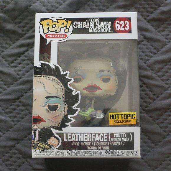 Hot Topic Exclusive Funko Pop Leatherface 623